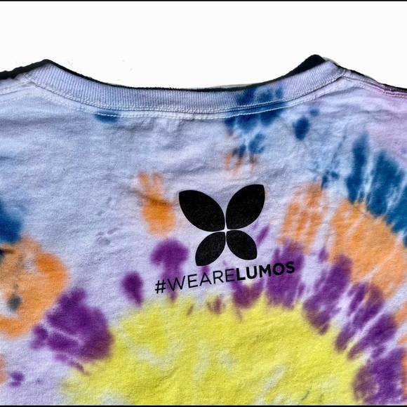 Custom Tie Dye with quote tee - Picture 3 of 4